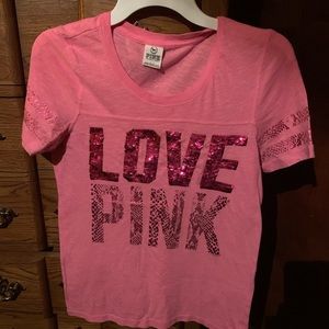 PINK short sleeve shirt